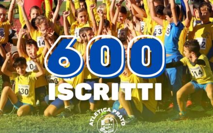 L’Atletica Prato supera quota 600 iscritti e guarda al futuro